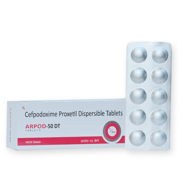 Cefpodoxime Proxetil Dispersible Tablets