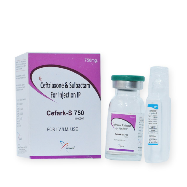 Ceftriaxone And Sulbactam For Injection