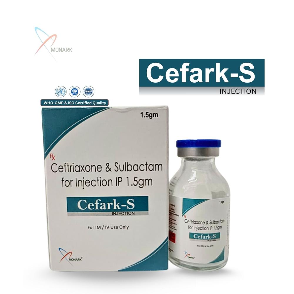 Ceftriaxone Sodium And Sulbactam Sodium For Injection - Brand Name: Cefark-S