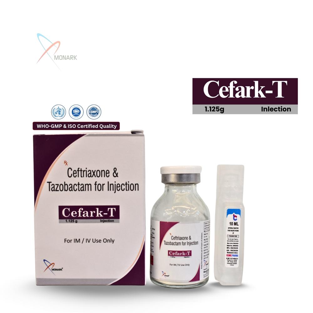 Ceftriaxone And Tazobactam Injection - Brand Name: Cefark-t