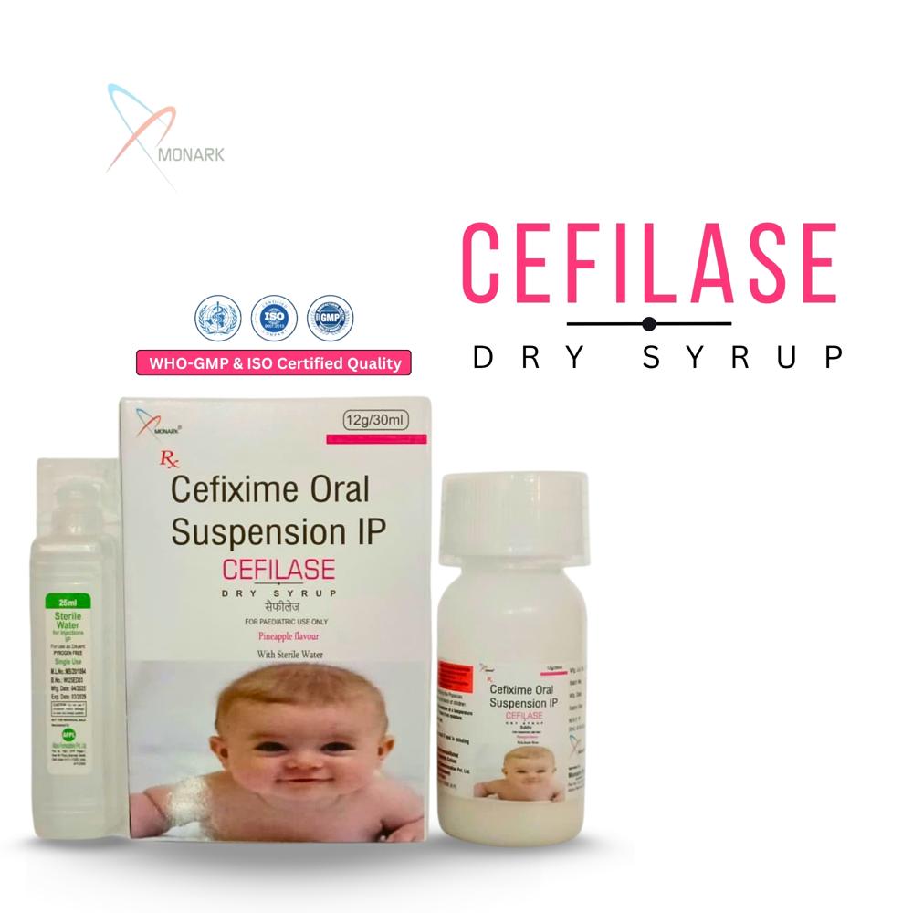 Cefixime Oral Suspension Ip - Brand Name: Cefilase Dry Syrup
