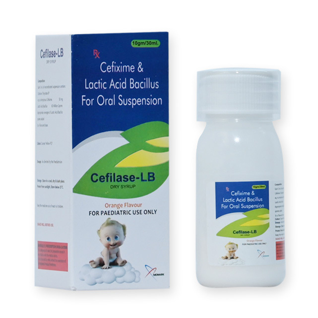 Cefixime And Lactic Acid Bacillus For Oral Suspension