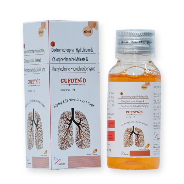 Cufdyn-D 60ml Syrup