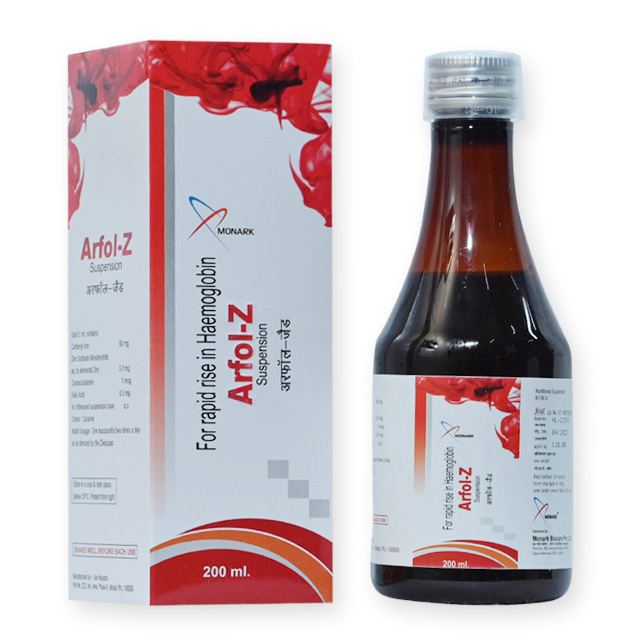 Arfol-Z Suspension - Drug Type: General Medicines