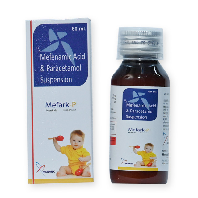 Mefenamic Acid And Paracetamol Suspension