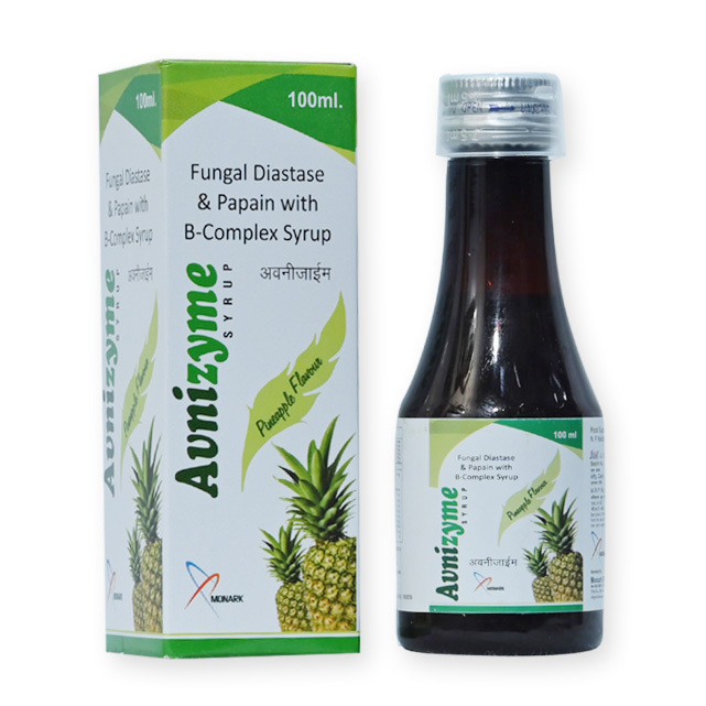 Fungal Diastase And Papain With B-Complex Syrup