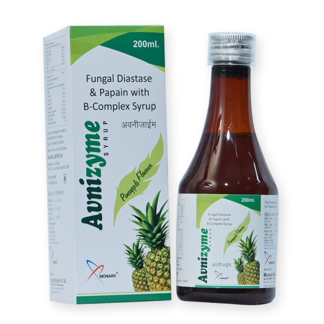 Fungal Diastase And Papain With B-Complex Syrup