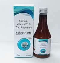 Calcium, Vitamin D3 And Zinc Suspension - Brand Name: Calciark Plus