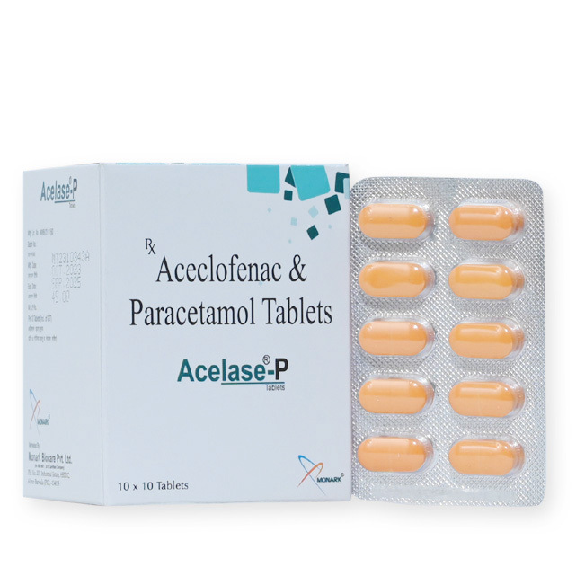 Aceclofenac And Paracetamol Tablets
