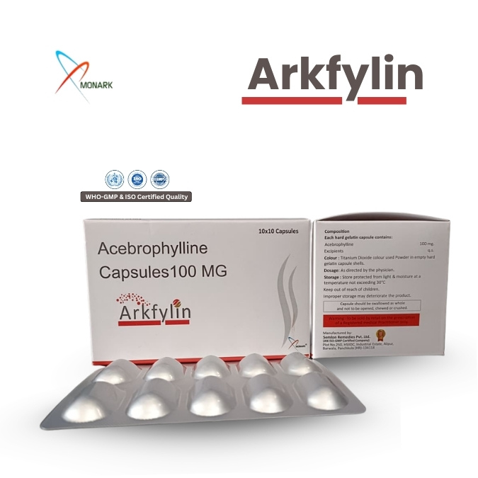 Acebrophylline Capsules - Brand Name: Arkfylin