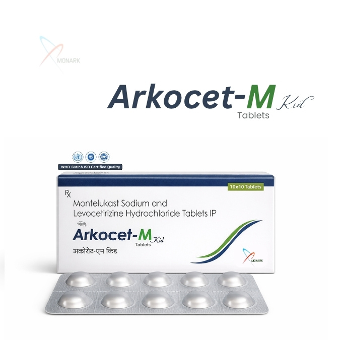 Montelukast Sodiium 4mg + Levocetirizine HCI 2.5 mg Tablet
