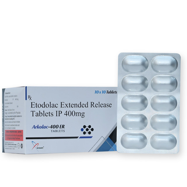 Etodolac Extended Release Tablets IP 400 Mg