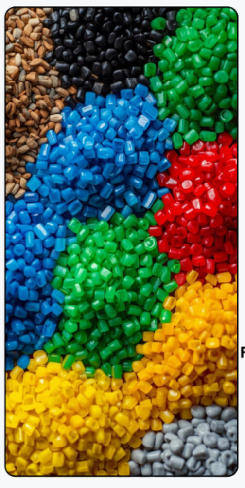 Recycled Pp Granules - Color: Multicolor