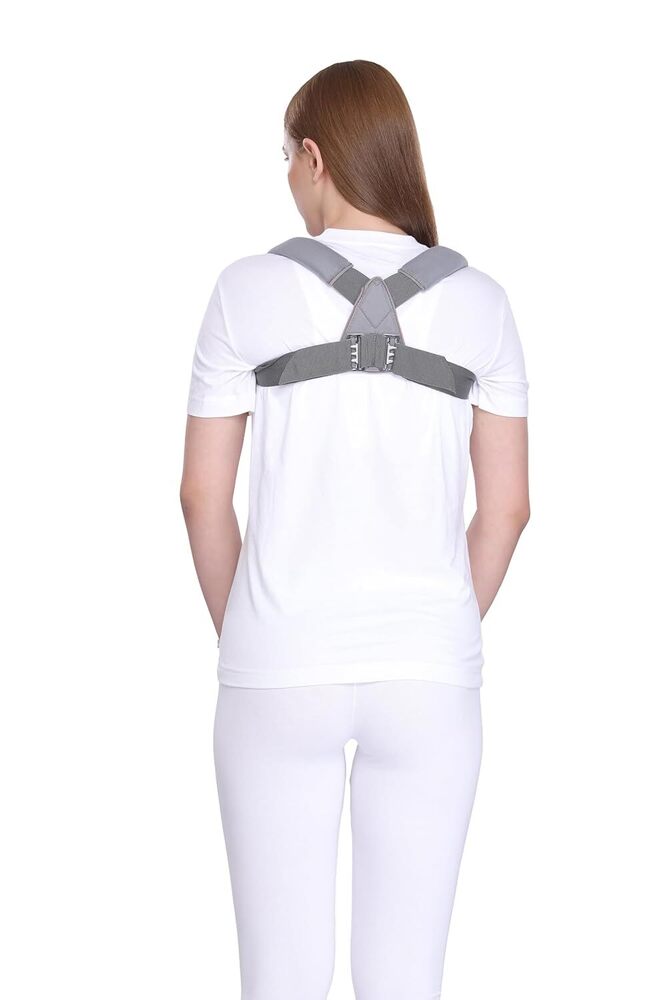 Clavicle Brace - Adjustable Size | Breathable Fabric, Lightweight Design, Enhanced Posture Support