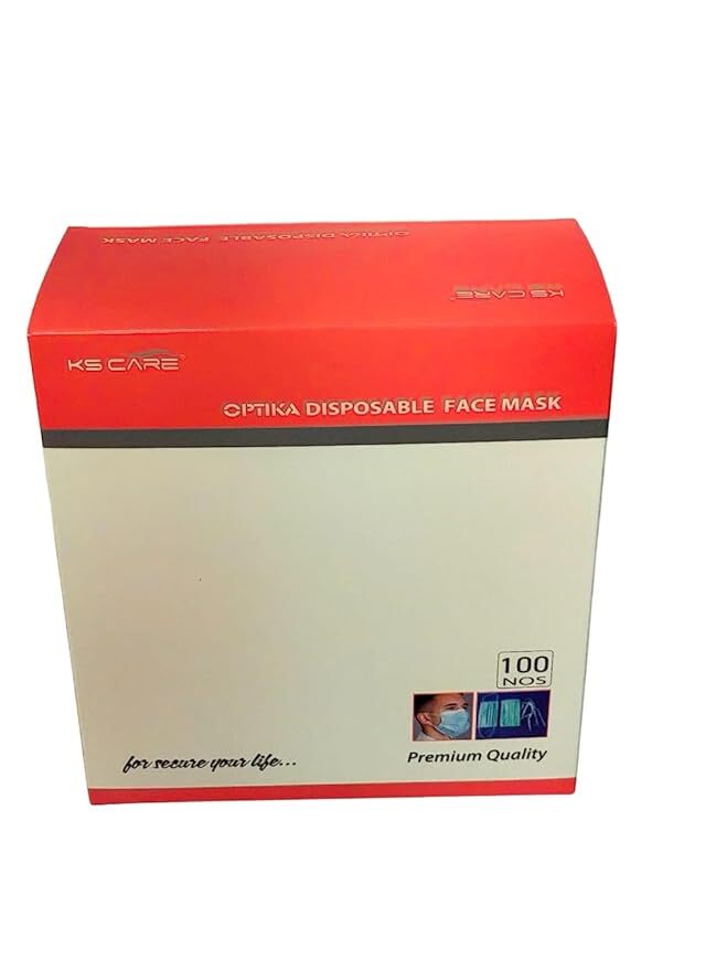 Disposable Face Mask - Color: Blue