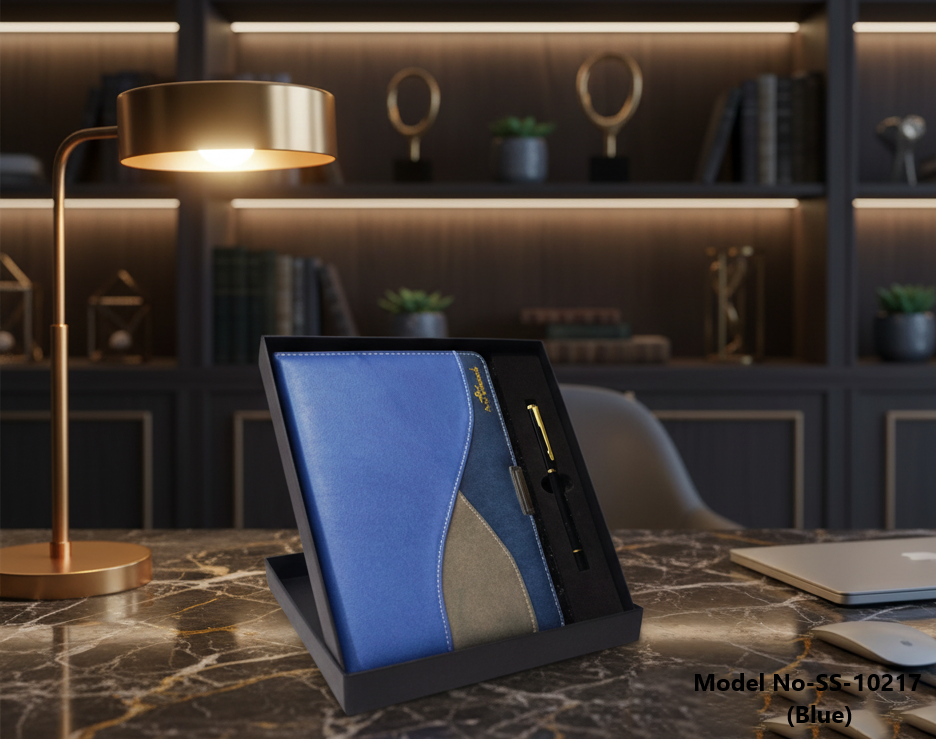 (SS-10217) Premium Diary & Metal Pen Gift Set