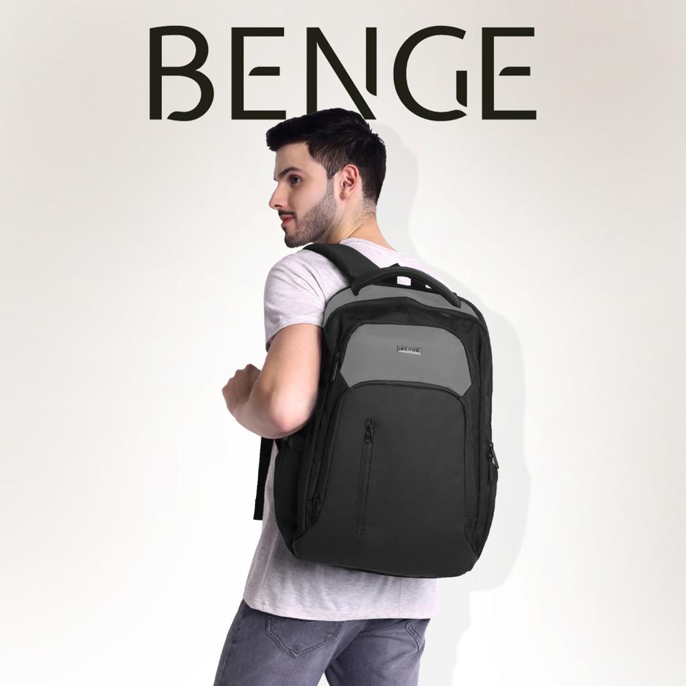 Business Smart Backpack Water-Resistant fit 15.6 Inch Laptop Backpack with USB Charging Port, Travel Durable Backpack for Men and Women (Black&Grey)