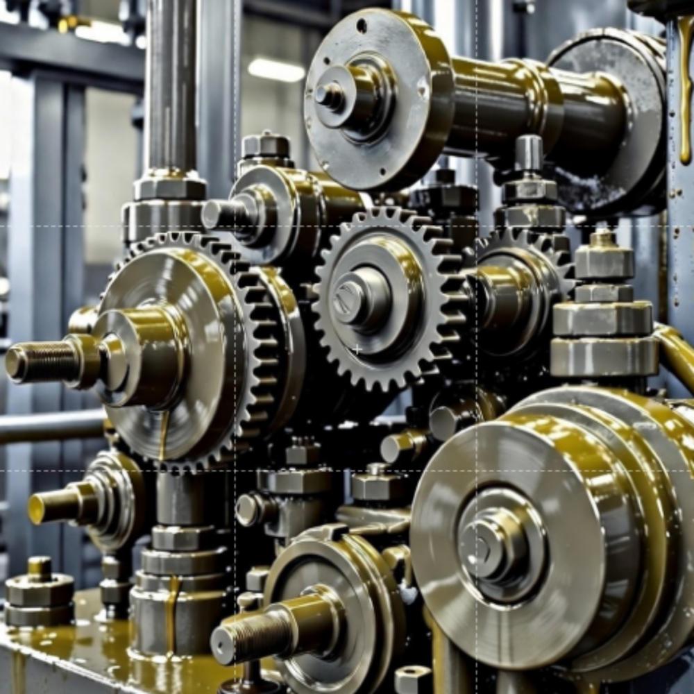 Tribo Lubes Machine Oil - General Purpose Bearing Lubrication , Yellow Color For Steel, Textile, And Chemical Processing Applications