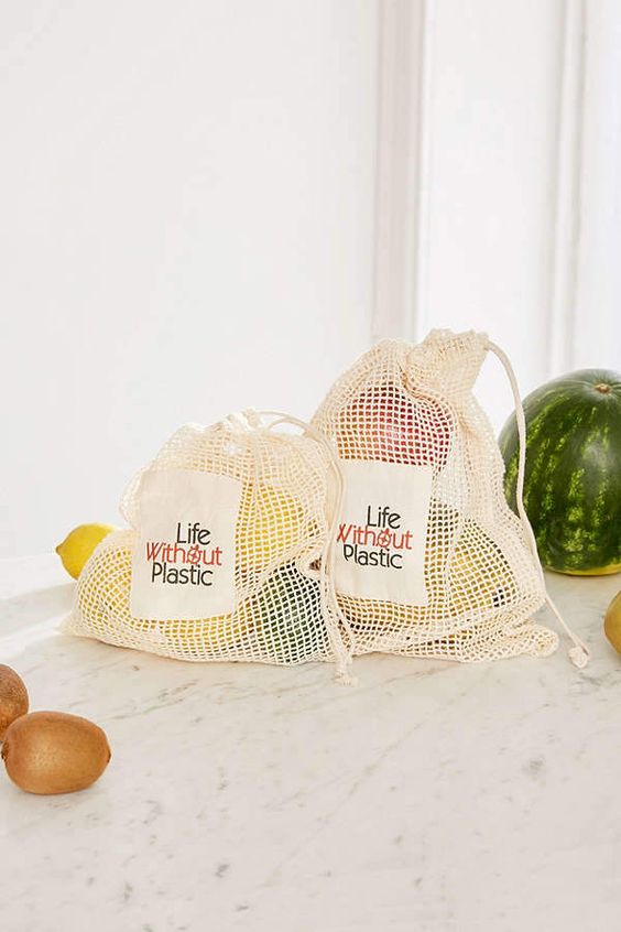 100% Cotton Vegetable String Bag