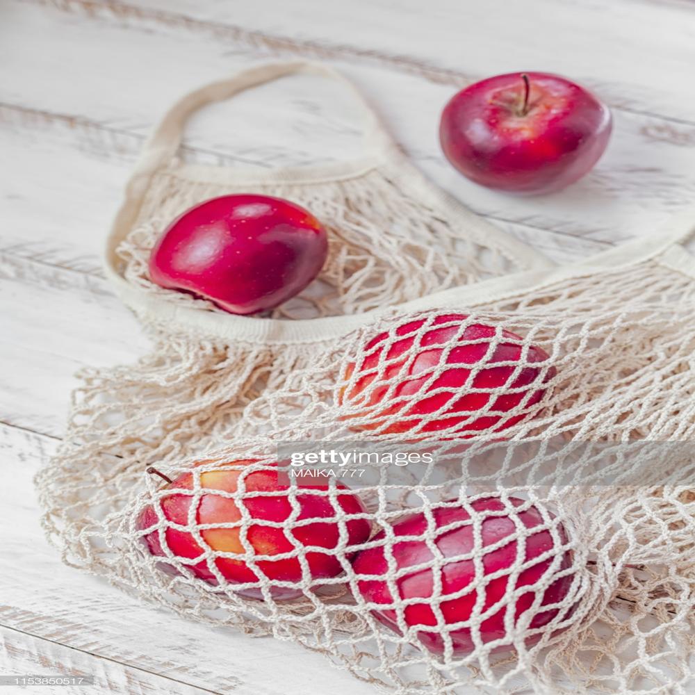 100% Cotton Fruit Mesh Bag - Capacity: 20 Kg