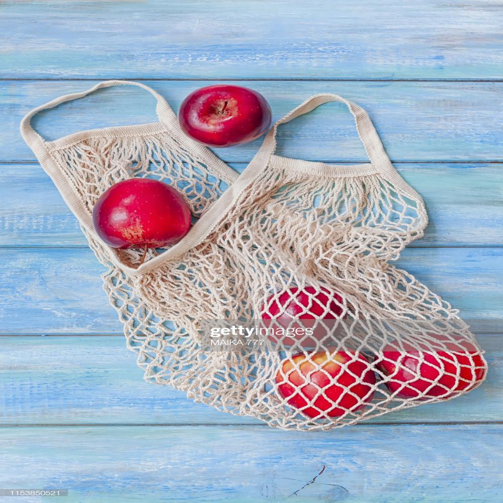100% Cotton Fruit Mesh Bag - Capacity: 20 Kg