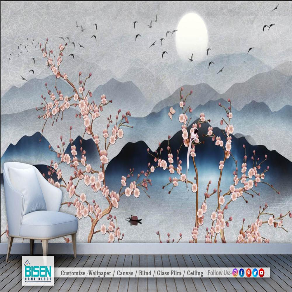 Abstract Wall Design - Material: Non Woven