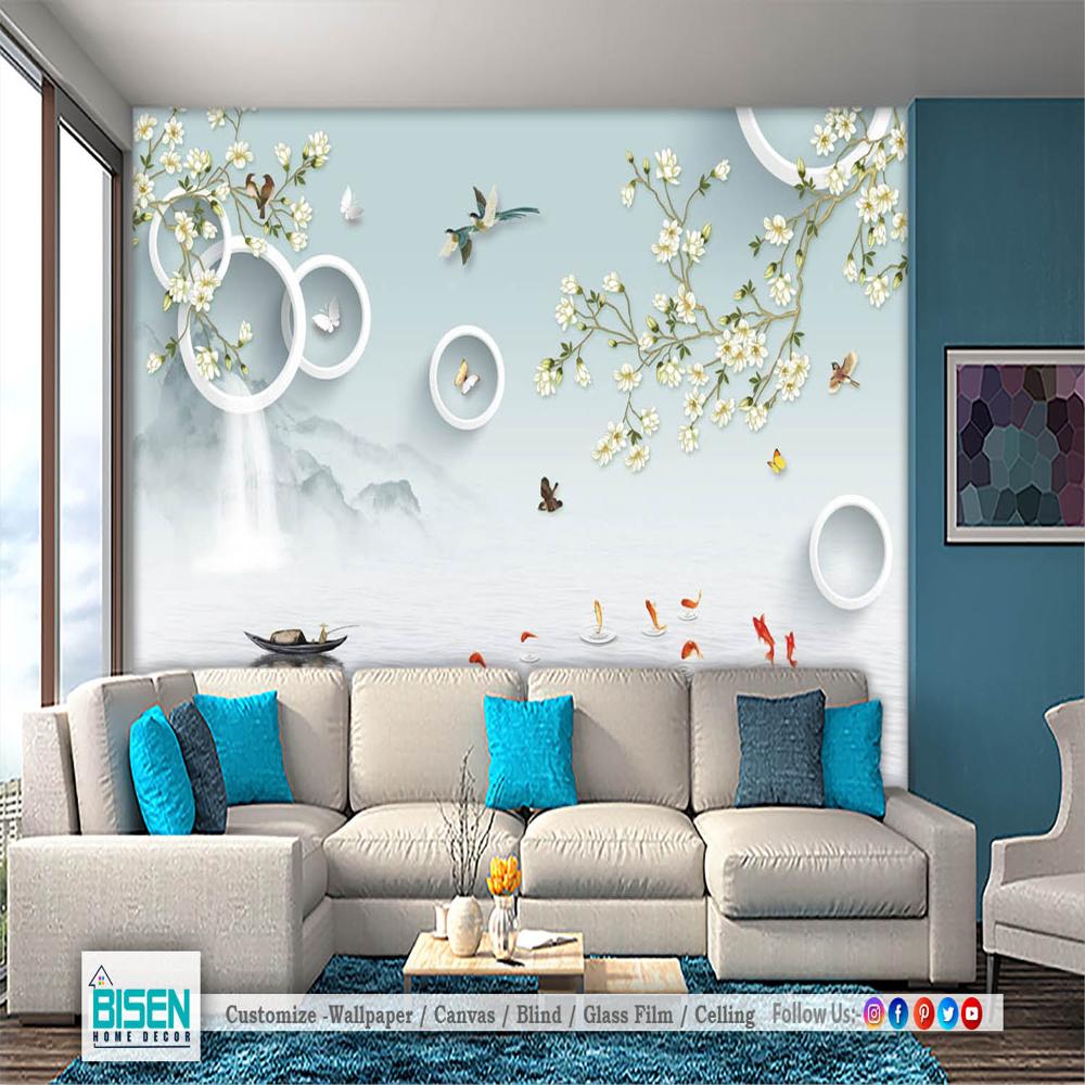 Abstract Wall Design - Material: Non Woven