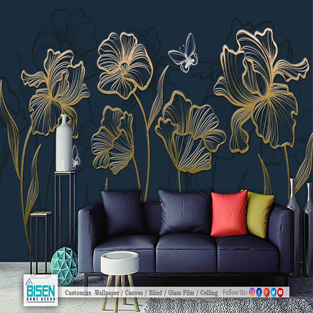 Abstract Wall Design - Material: Non Woven
