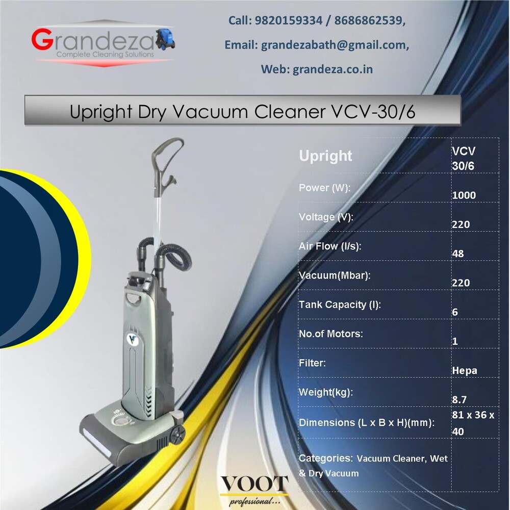 Voot Back Pack Vacuum Cleaner Vbv 5/1-e