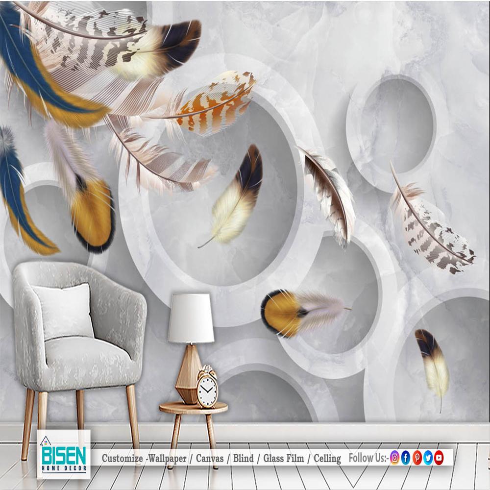 Abstract 3d Wallpaper - Material: Non Woven