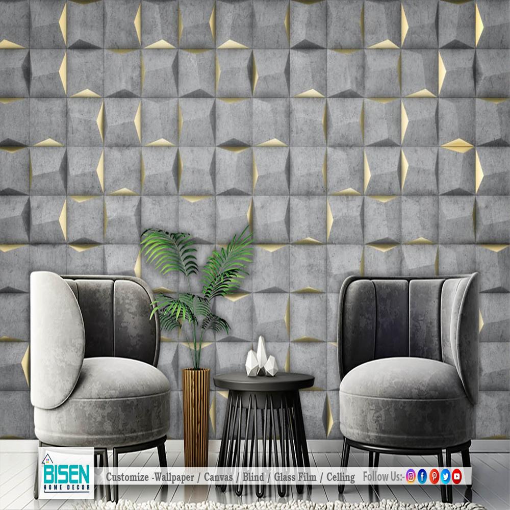 Abstract 3d Wallpaper - Material: Non Woven