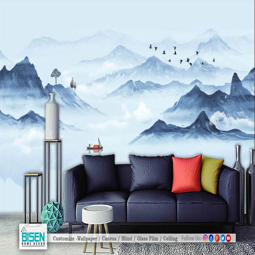 Abstract 3d Wallpaper - Material: Non Woven