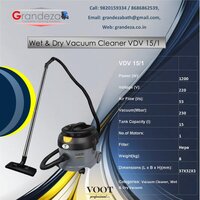 VOOT Upright Dry Vacuum Cleaner VCV-30/6