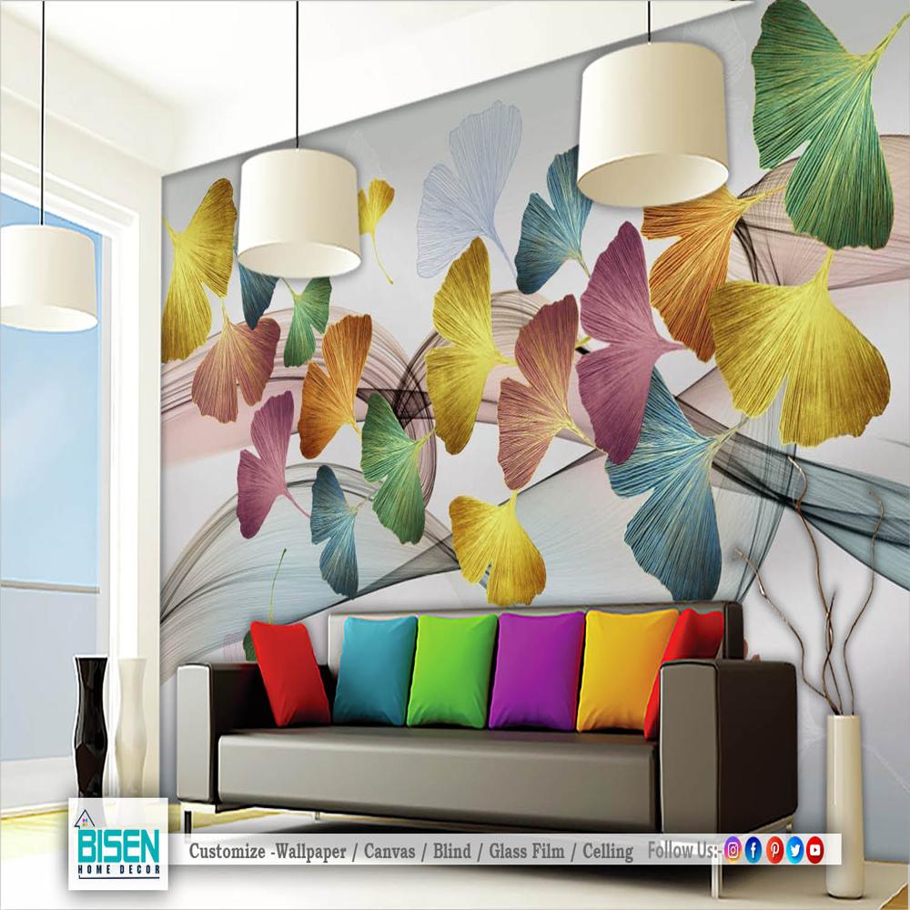 Abstract Art Wallpaper - Material: Non Woven