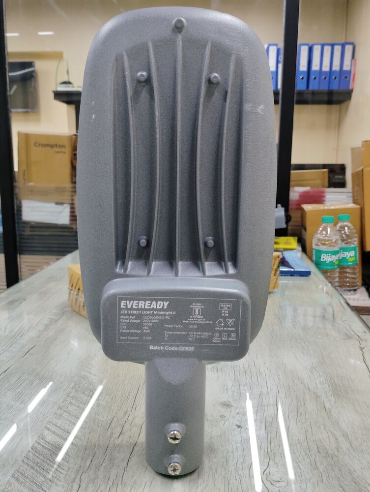 Eveready Citylite Mini 45-Watt LED Street Light (Grey) LEDSL045I5-01PC