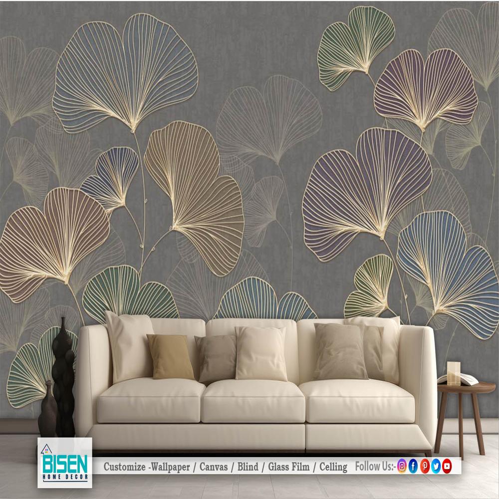 Abstract Geometric Wallpaper - Material: Non Woven