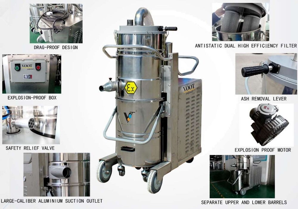 VOOT Industrial Vacuum Cleaner VIV/120 ExZ22