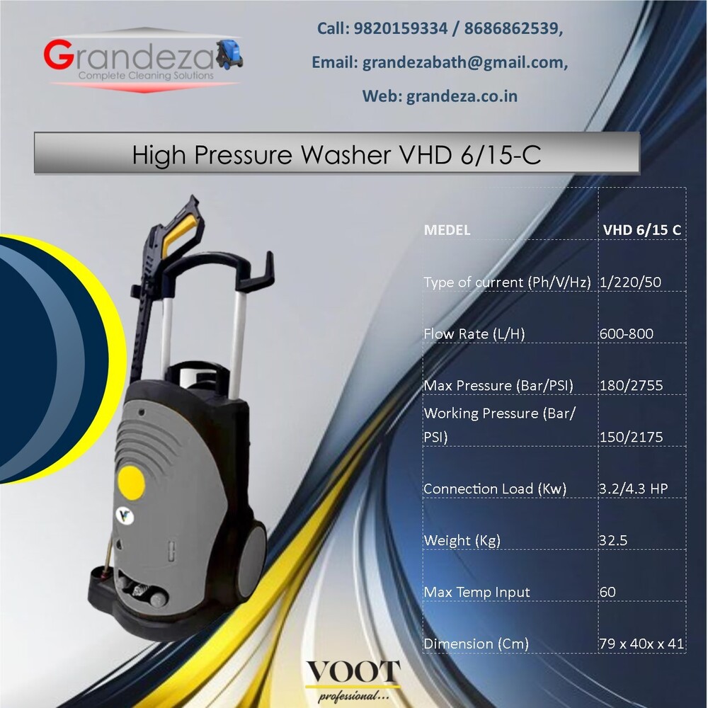 VOOT High Pressure Washer VHD 6/12 Cage