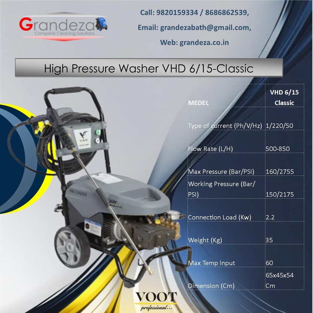 VOOT High Pressure Washer VHD 8/16 Cage