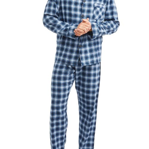 100% Cotton Mens Custom Pyjamas - Design: Modern