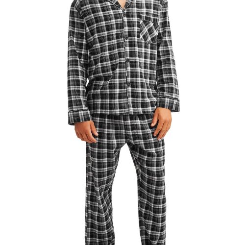 100% Cotton Mens Custom Pyjamas - Design: Modern