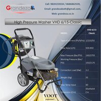 VOOT Hot Water High Pressure Washer VHH-9/20 Diesel