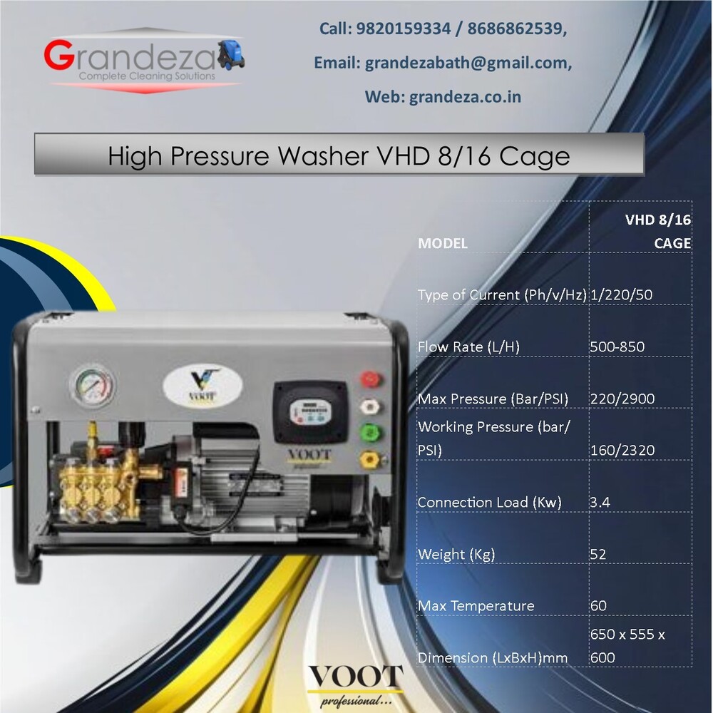 VOOT High Pressure Washer VHD 10/25