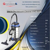 VOOT Wet & Dry Vacuum Cleaner VWD 60/2
