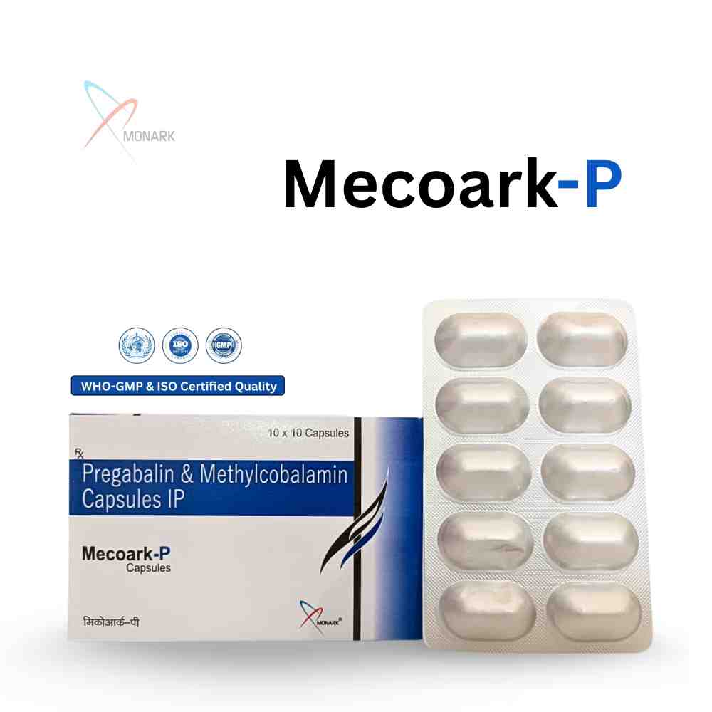 Pregabalin And Methylcobalamin Capsule Ip - Brand Name: Mecoark-p