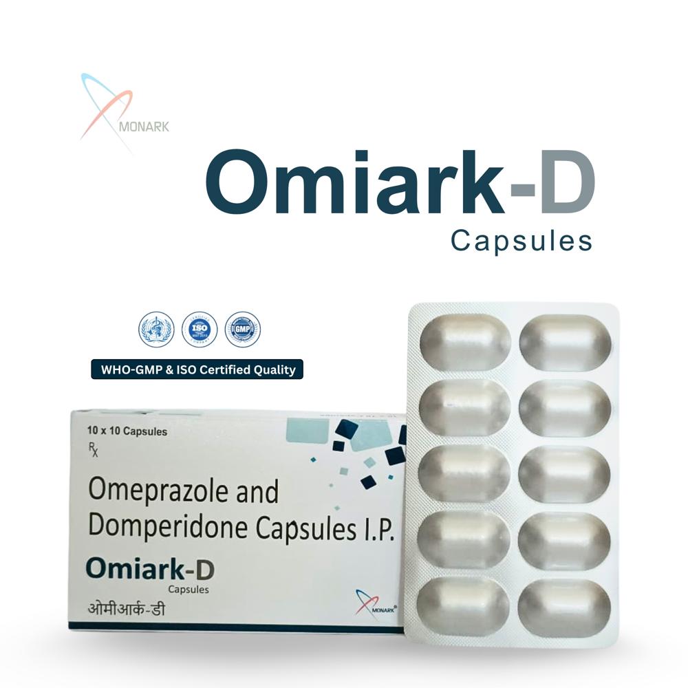 Omeprazole And Domperidone Capsules Ip - Brand Name: Omiark-D