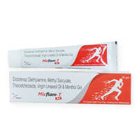 Diclofenac Dimethylamine, Methyl Salicylate, Thiocolchicoside Virgin Linseed Oil And Menthol Gel - Brand Name: Micflam-t