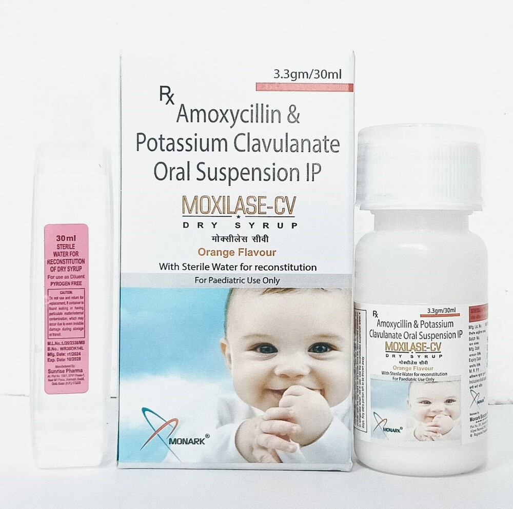 Amoxicillin And Potassium Clavulanate Oral Suspension IP