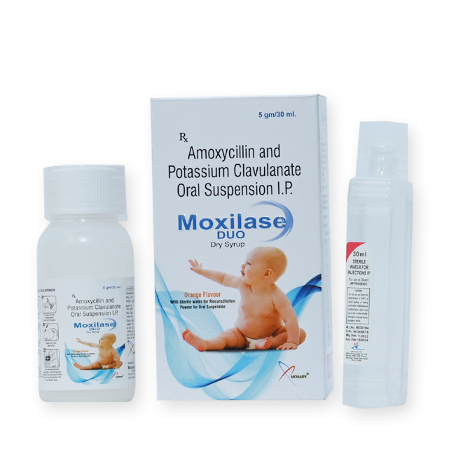 Amoxycillin And Potassium Clavulanate Oral Suspension IP