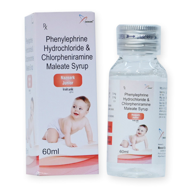 Phenylephrine Hydrochloride And Chlorpheniramine Maleate Syrup